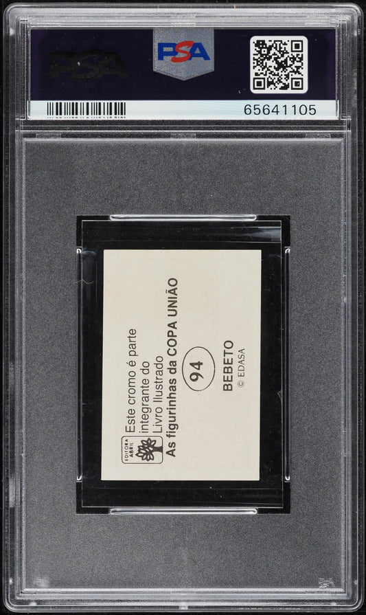 1987 Editora Abril Copa Uniao Bebeto #94 PSA 3 VG