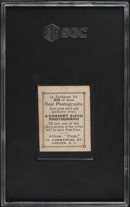 1920 Godfrey Phillips Footballers Billy Meredith #62 SGC 3 VG