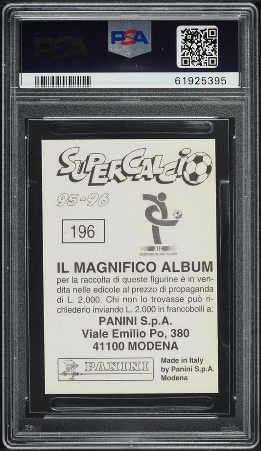 1995 Panini Supercalcio Stickers Ronaldo ROOKIE #196 PSA 4 VGEX