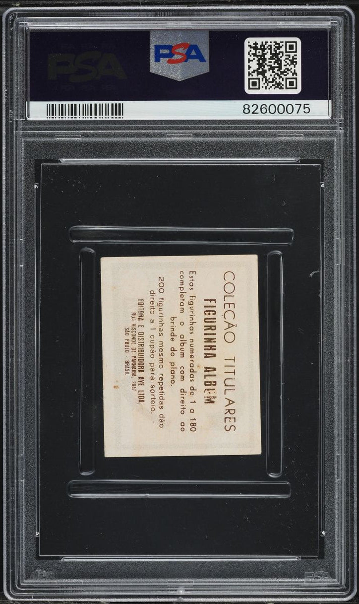 1958 Ave Ltda. Colecao Titulares Soccer Vava ROOKIE #142 PSA 1 PR