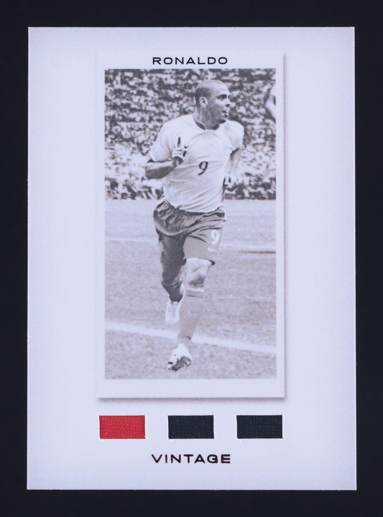 2023 Futera Unique World Football Vintage Ruby Ronaldo PATCH /4 #VT25